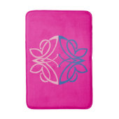 蝶 バスマット (正面縦)