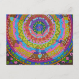 蝶 バタフライ ポストカード