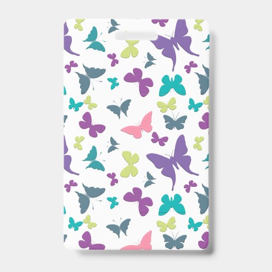 蝶 バッジ (正面)