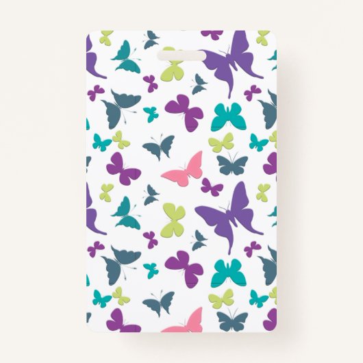 蝶 バッジ (正面)