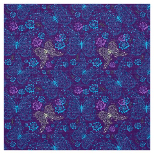 蝶 ファブリック (見本)