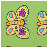 蝶 ファブリック (クローズアップ)