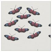 蝶 ファブリック (クローズアップ)