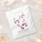 蝶 フェイバーバッグ (クリップ留めされた状態)