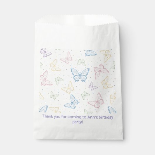 蝶 フェイバーバッグ (正面)