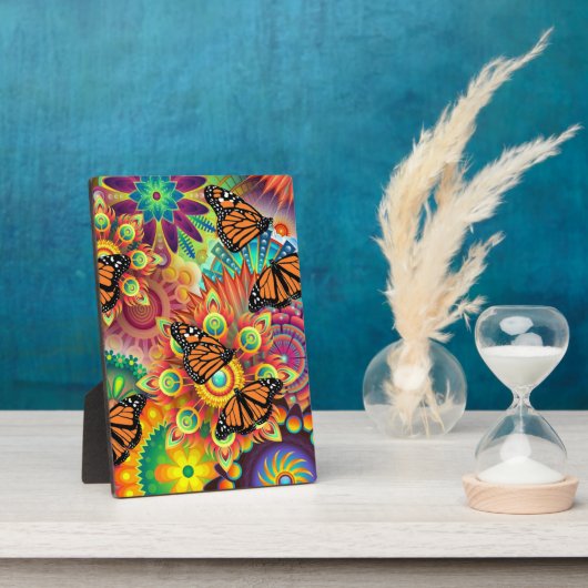 蝶 フォトプラーク (側面)