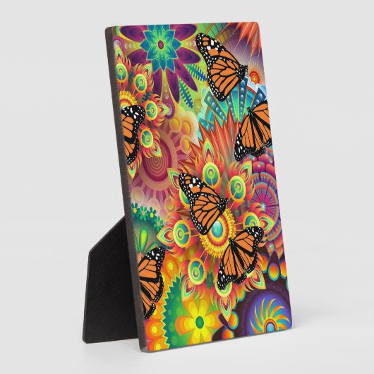 蝶 フォトプラーク (側面)