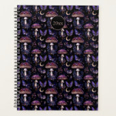 蝶・フローラ・キノコの天柄 プランナー手帳 (正面)