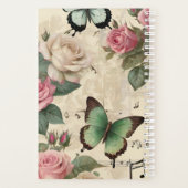 蝶 プランナー手帳 (裏面)