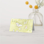 蝶 プレイスカード (正面)