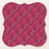 蝶 ペーパーコースター (正面)