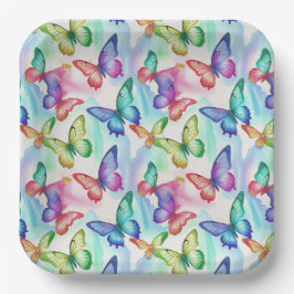 蝶 ペーパープレート