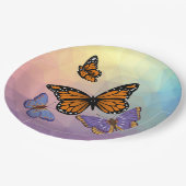 蝶 ペーパープレート (アングル)