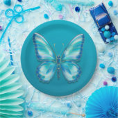 蝶 ペーパープレート (パーティー)