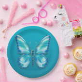 蝶 ペーパープレート (パーティー)