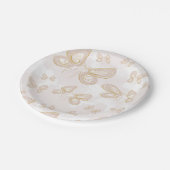 蝶 ペーパープレート (アングル)