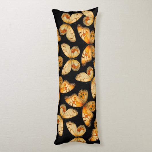 蝶 ボディピロー (裏面 (縦))