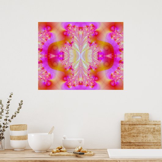 蝶 ポスター (キッチン)