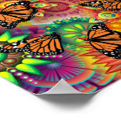 蝶 ポスター (角)