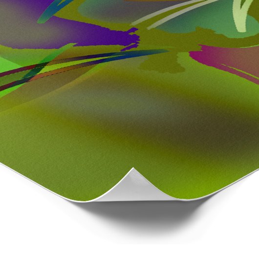 蝶 ポスター (角)