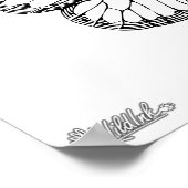 蝶 ポスター (角)