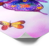 蝶 ポスター (角)