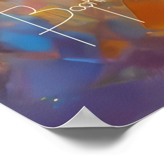 蝶 ポスター (角)