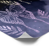 蝶 ポスター (角)