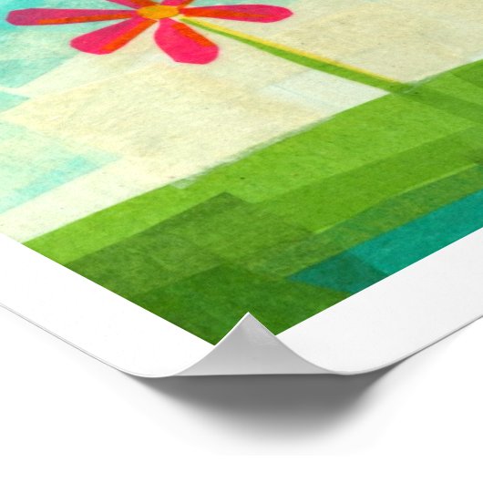 蝶 ポスター (角)