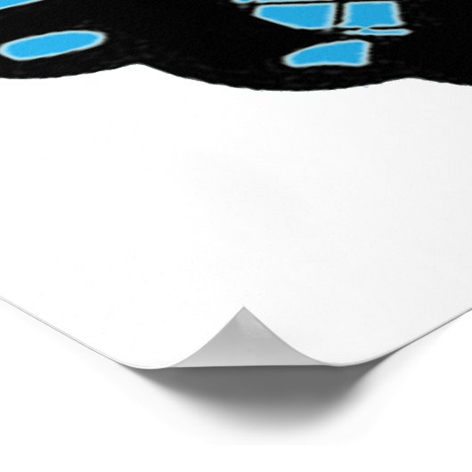 蝶 ポスター (角)