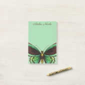 蝶 ポストイット (デスク上)