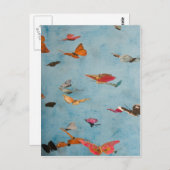 蝶 ポストカード (正面/裏面)