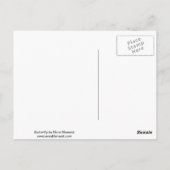 蝶 ポストカード (裏面)