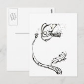 蝶 ポストカード (正面/裏面)