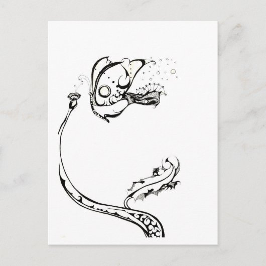 蝶 ポストカード (正面)