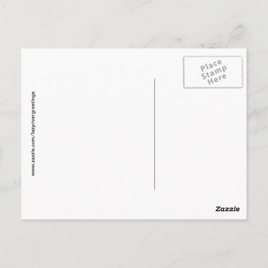 蝶 ポストカード (裏面)