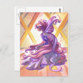 蝶 ポストカード (正面/裏面)