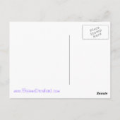 蝶 ポストカード (裏面)