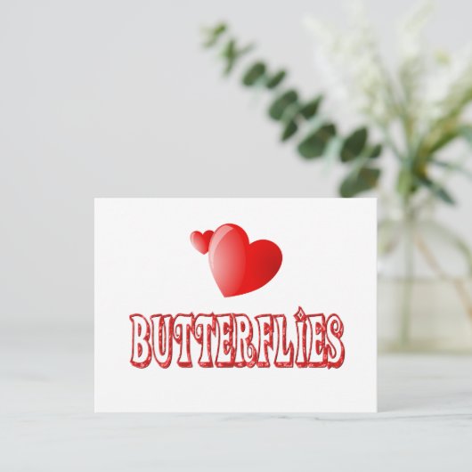 蝶 ポストカード (スタンド正面)