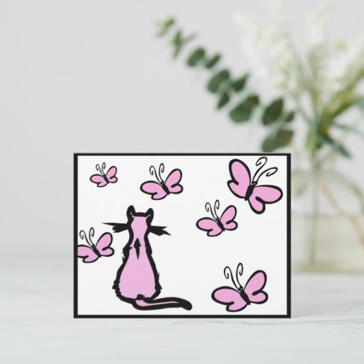 蝶 ポストカード (スタンド正面)