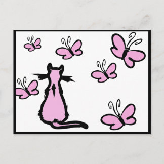 蝶 ポストカード