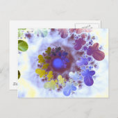 蝶 ポストカード (正面/裏面)