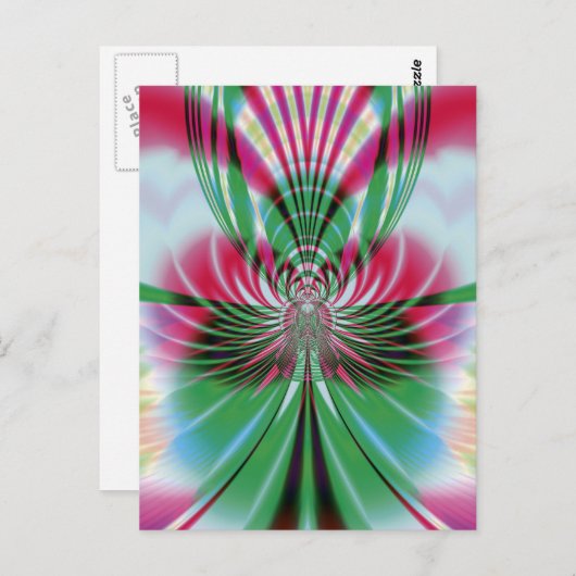 蝶 ポストカード (正面/裏面)