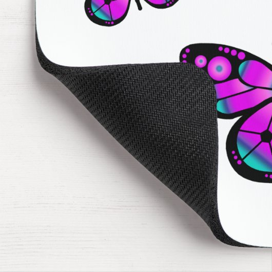 蝶 マウスパッド (コーナー)