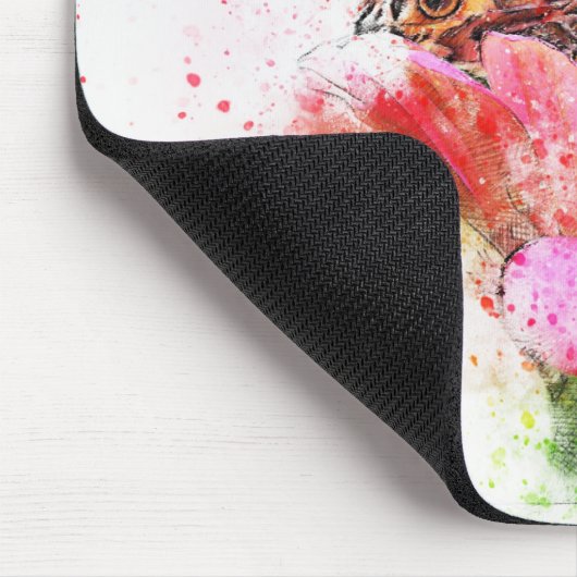 蝶 マウスパッド (コーナー)