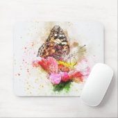 蝶 マウスパッド (マウス)