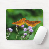 蝶 マウスパッド (マウス)