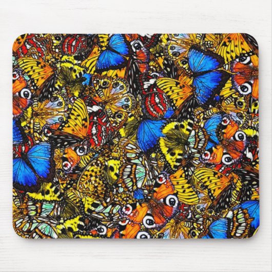 蝶 マウスパッド (正面)
