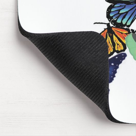 蝶 マウスパッド (コーナー)