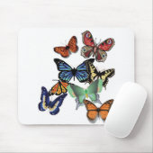 蝶 マウスパッド (マウス)